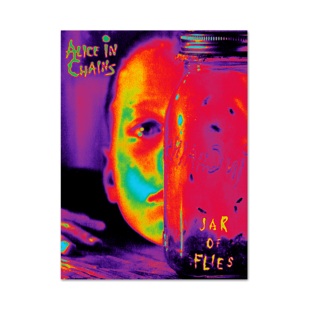 Jar of Flies Flocked Blacklight Poster - Alice – Alice in Chains UK